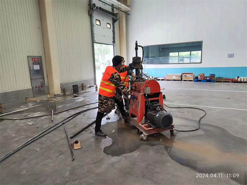 平顺厂房地面下沉塌陷注浆加固施工